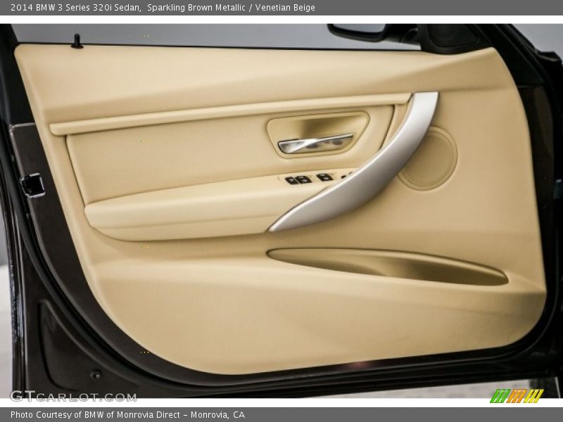 Sparkling Brown Metallic / Venetian Beige 2014 BMW 3 Series 320i Sedan