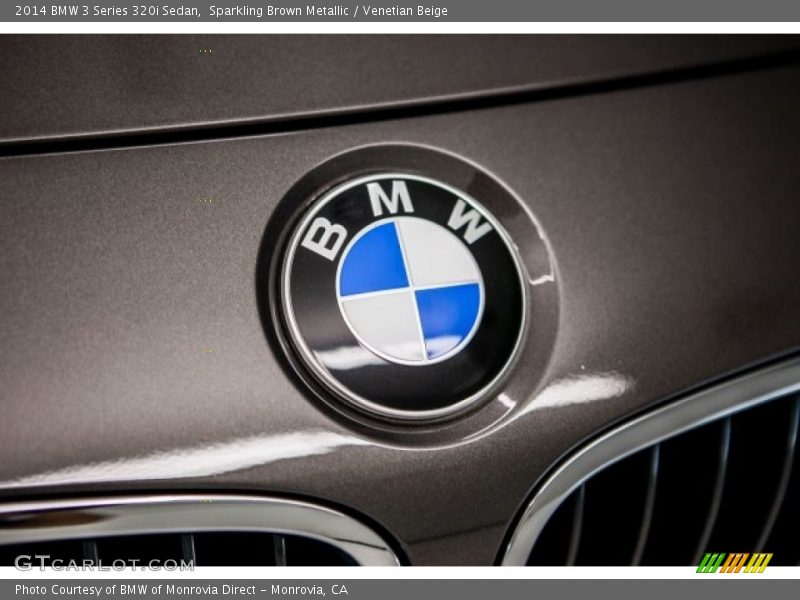 Sparkling Brown Metallic / Venetian Beige 2014 BMW 3 Series 320i Sedan
