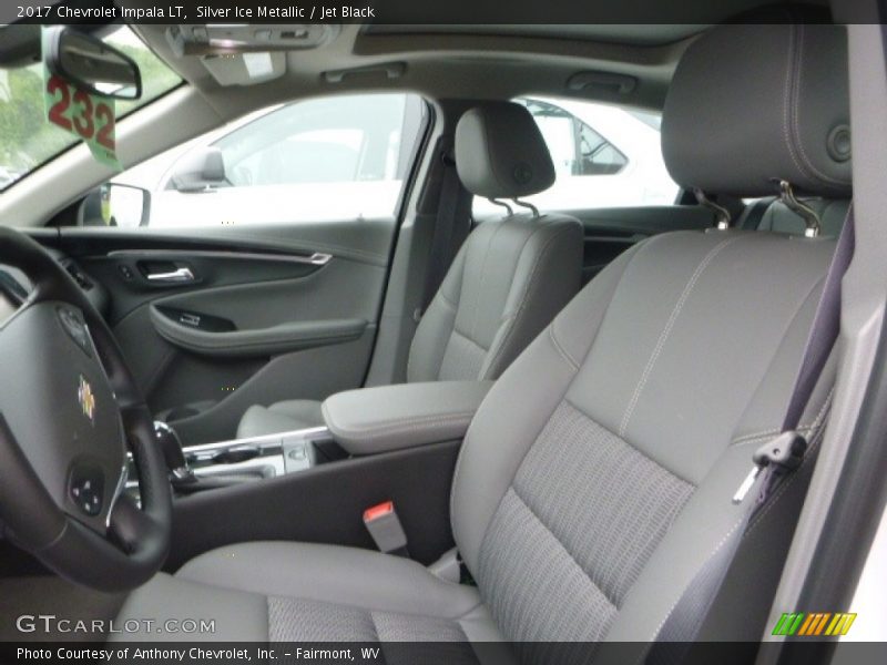 Silver Ice Metallic / Jet Black 2017 Chevrolet Impala LT