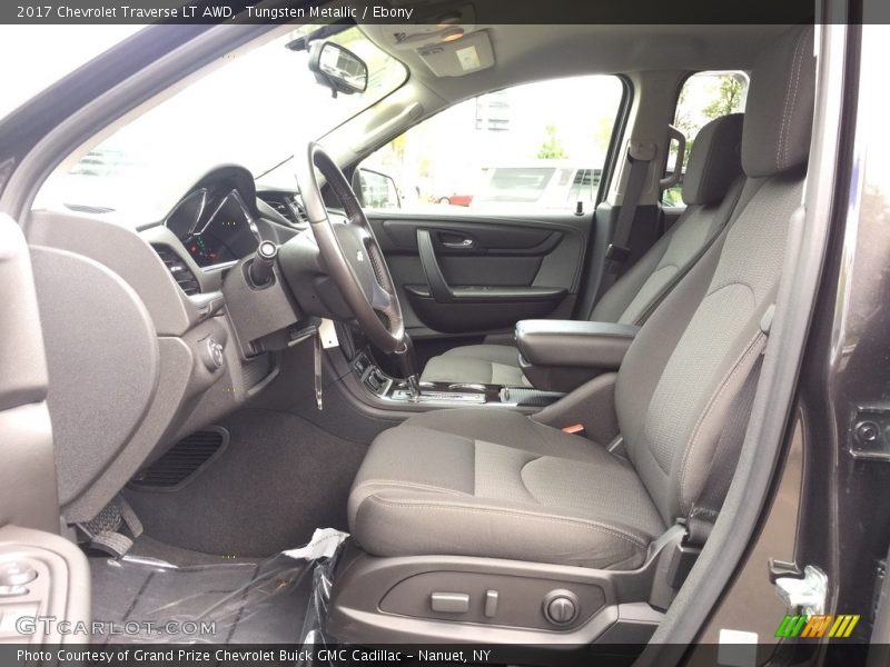 Tungsten Metallic / Ebony 2017 Chevrolet Traverse LT AWD