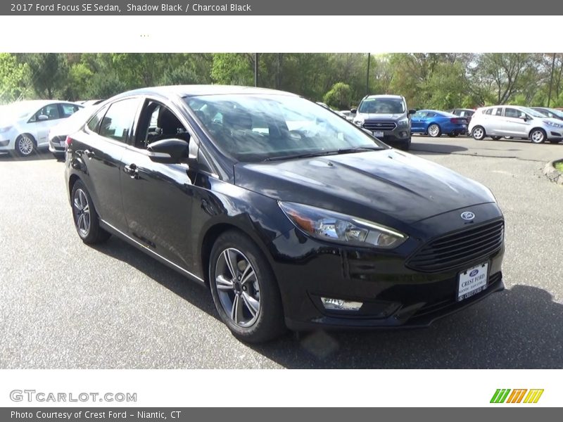 Shadow Black / Charcoal Black 2017 Ford Focus SE Sedan