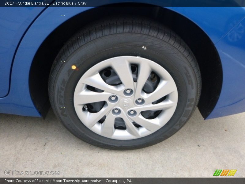 Electric Blue / Gray 2017 Hyundai Elantra SE