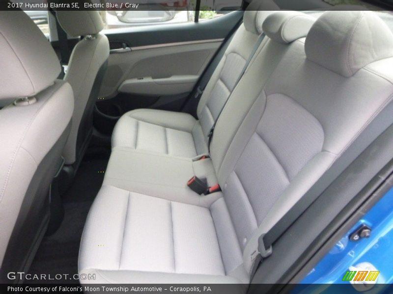 Electric Blue / Gray 2017 Hyundai Elantra SE