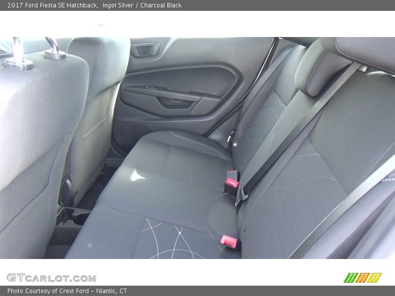 Ingot Silver / Charcoal Black 2017 Ford Fiesta SE Hatchback