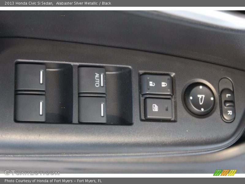 Alabaster Silver Metallic / Black 2013 Honda Civic Si Sedan