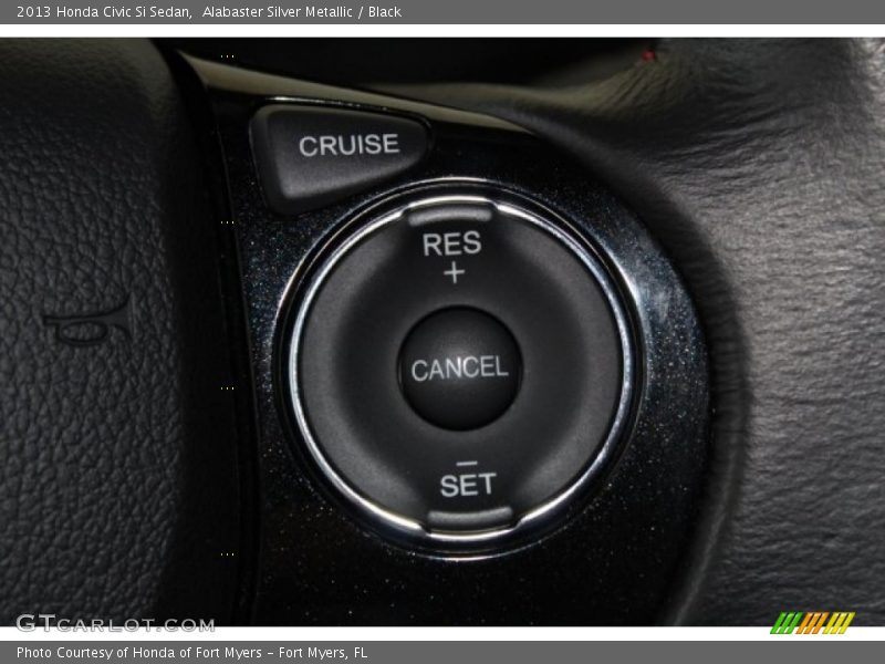 Alabaster Silver Metallic / Black 2013 Honda Civic Si Sedan