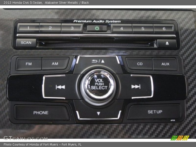Alabaster Silver Metallic / Black 2013 Honda Civic Si Sedan