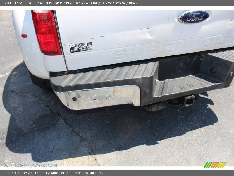 Oxford White / Black 2011 Ford F350 Super Duty Lariat Crew Cab 4x4 Dually