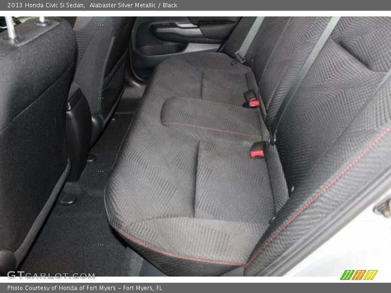 Alabaster Silver Metallic / Black 2013 Honda Civic Si Sedan