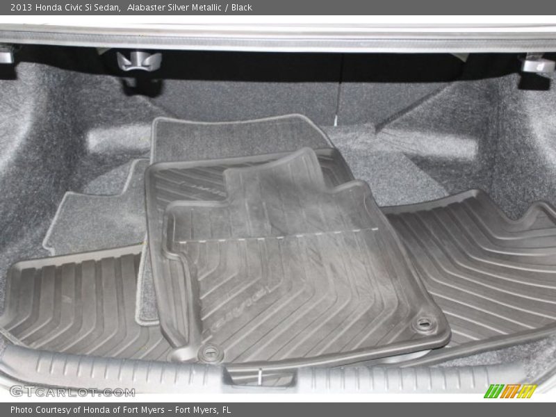 Alabaster Silver Metallic / Black 2013 Honda Civic Si Sedan