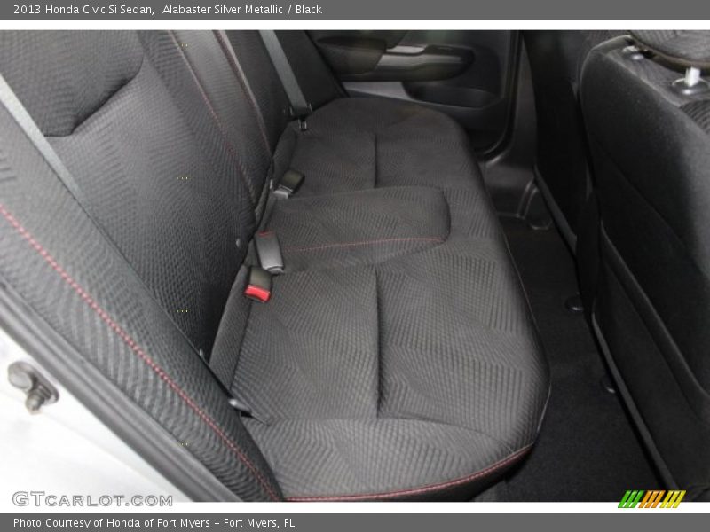 Alabaster Silver Metallic / Black 2013 Honda Civic Si Sedan