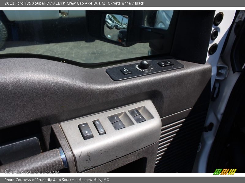 Oxford White / Black 2011 Ford F350 Super Duty Lariat Crew Cab 4x4 Dually