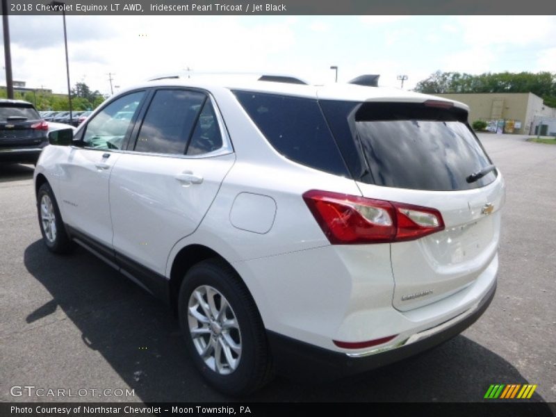 Iridescent Pearl Tricoat / Jet Black 2018 Chevrolet Equinox LT AWD