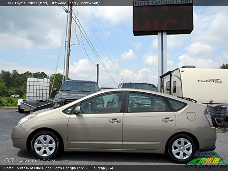 Driftwood Pearl / Brown/Ivory 2004 Toyota Prius Hybrid