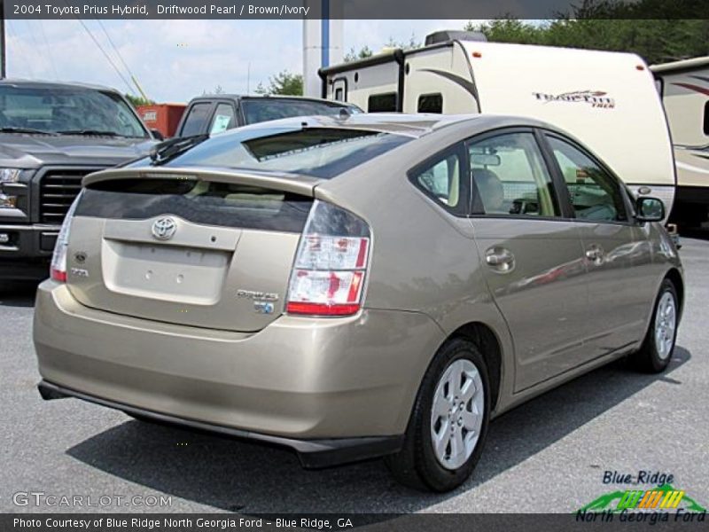 Driftwood Pearl / Brown/Ivory 2004 Toyota Prius Hybrid