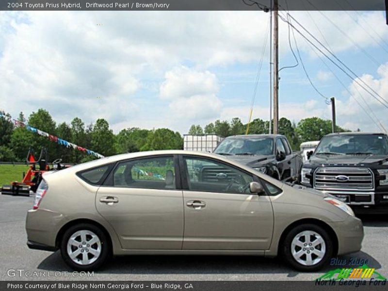 Driftwood Pearl / Brown/Ivory 2004 Toyota Prius Hybrid