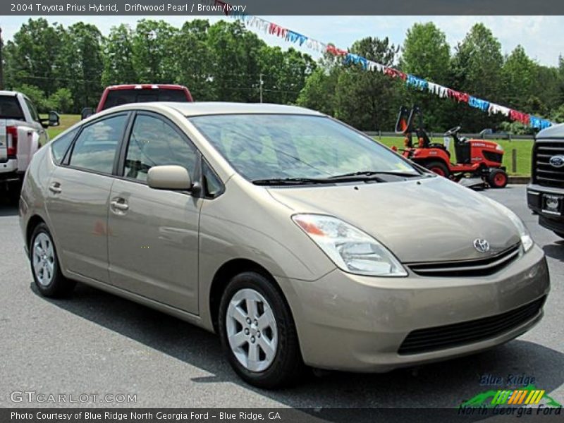 Driftwood Pearl / Brown/Ivory 2004 Toyota Prius Hybrid