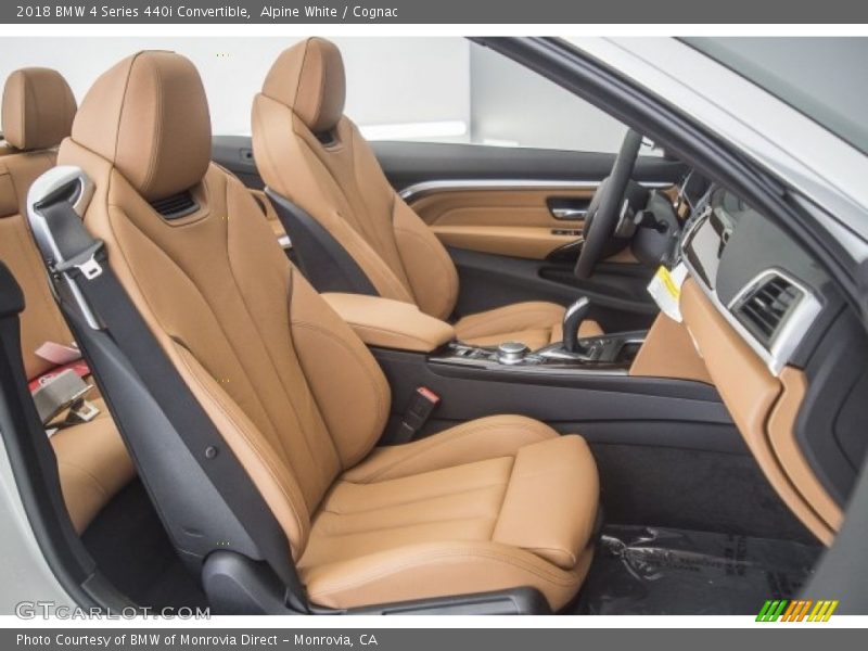  2018 4 Series 440i Convertible Cognac Interior