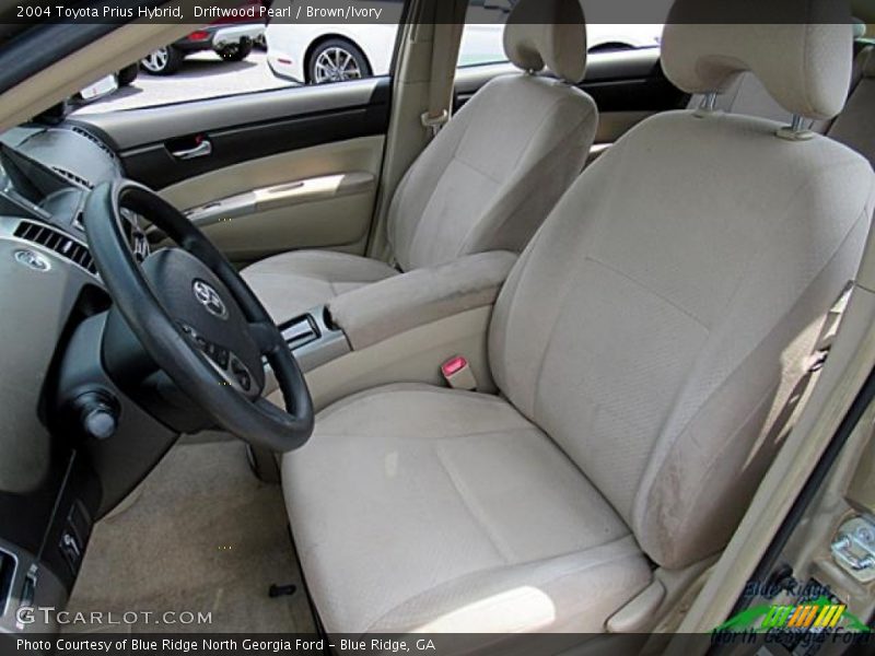 Driftwood Pearl / Brown/Ivory 2004 Toyota Prius Hybrid