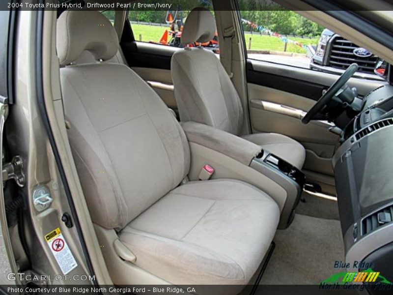 Driftwood Pearl / Brown/Ivory 2004 Toyota Prius Hybrid