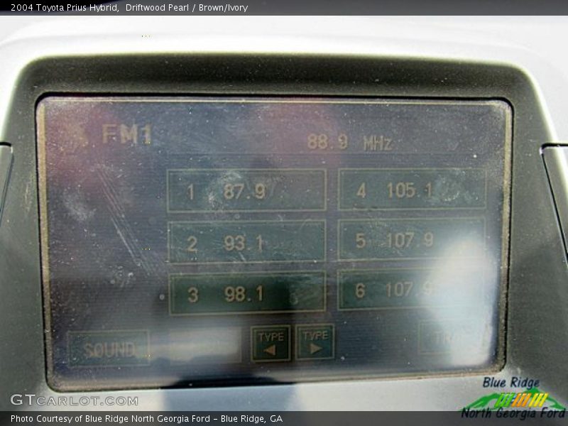 Driftwood Pearl / Brown/Ivory 2004 Toyota Prius Hybrid