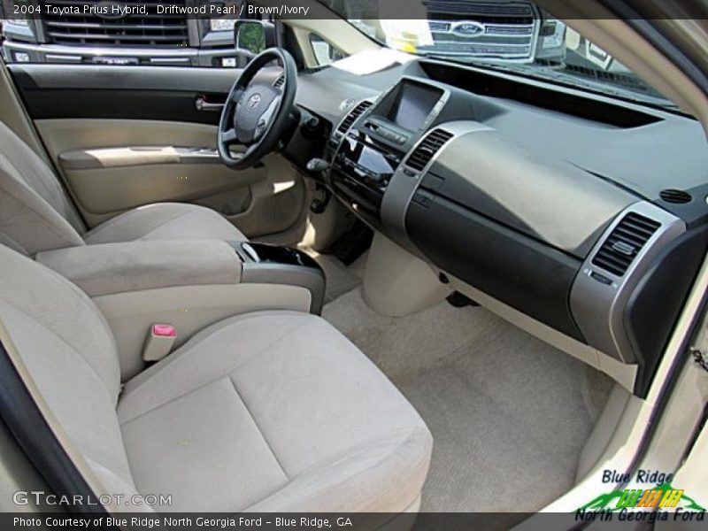 Driftwood Pearl / Brown/Ivory 2004 Toyota Prius Hybrid