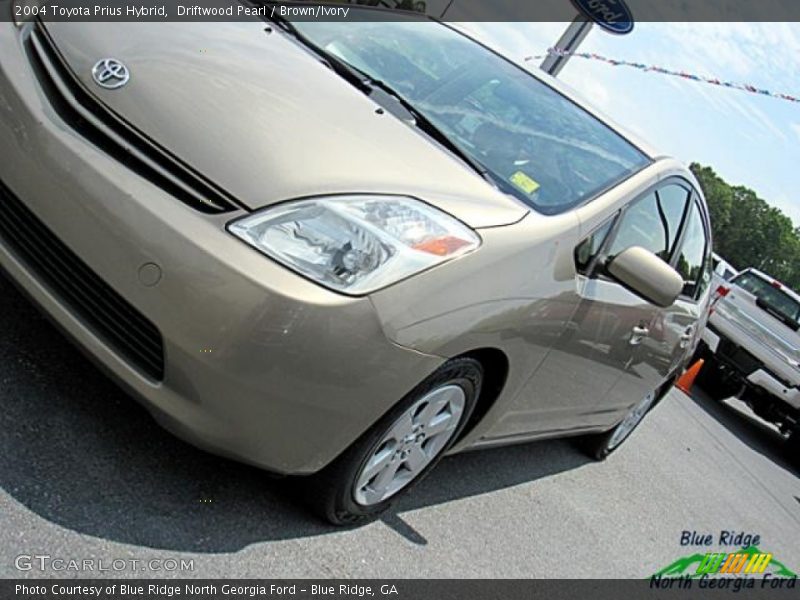 Driftwood Pearl / Brown/Ivory 2004 Toyota Prius Hybrid