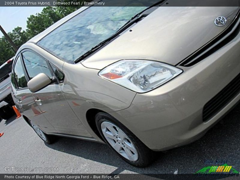 Driftwood Pearl / Brown/Ivory 2004 Toyota Prius Hybrid