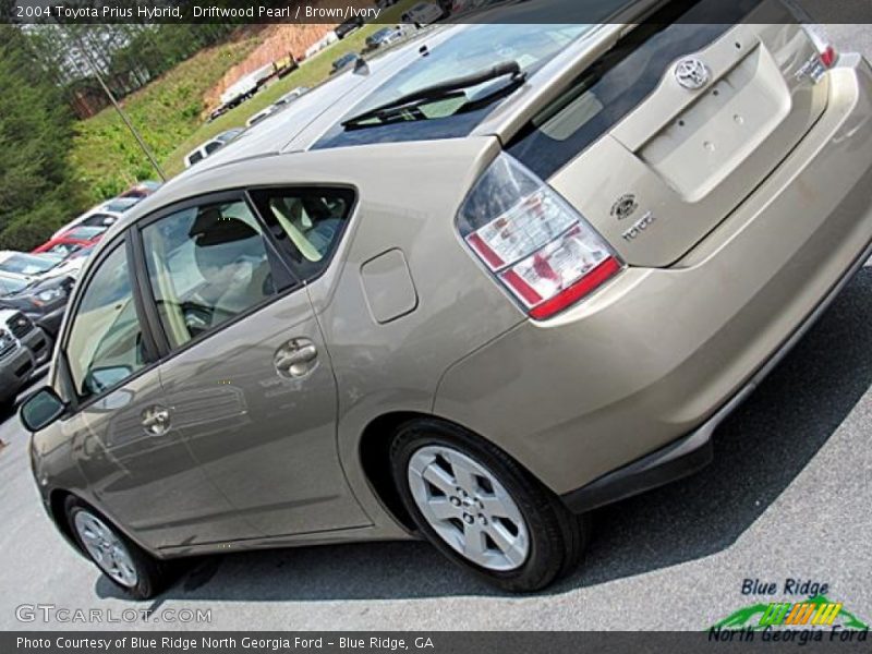 Driftwood Pearl / Brown/Ivory 2004 Toyota Prius Hybrid