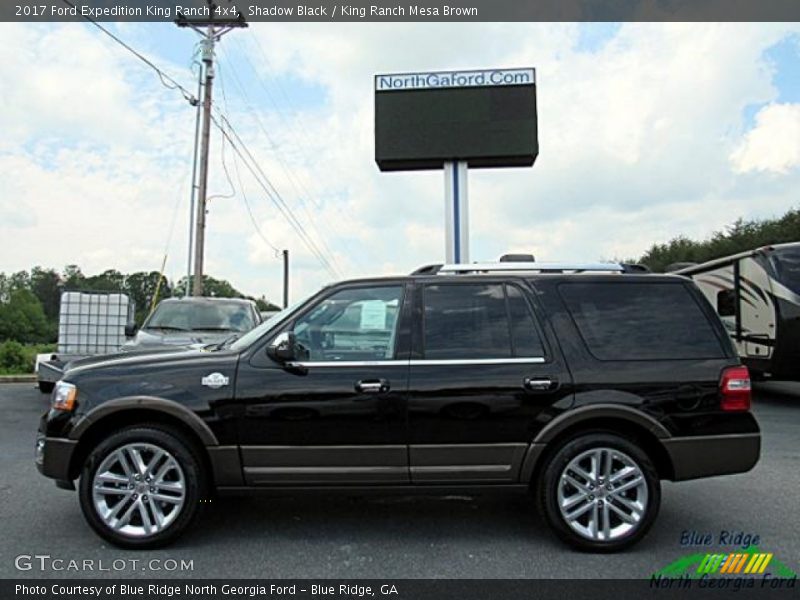 Shadow Black / King Ranch Mesa Brown 2017 Ford Expedition King Ranch 4x4