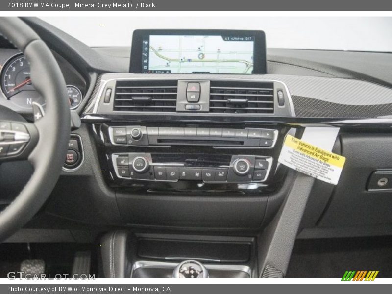 Controls of 2018 M4 Coupe
