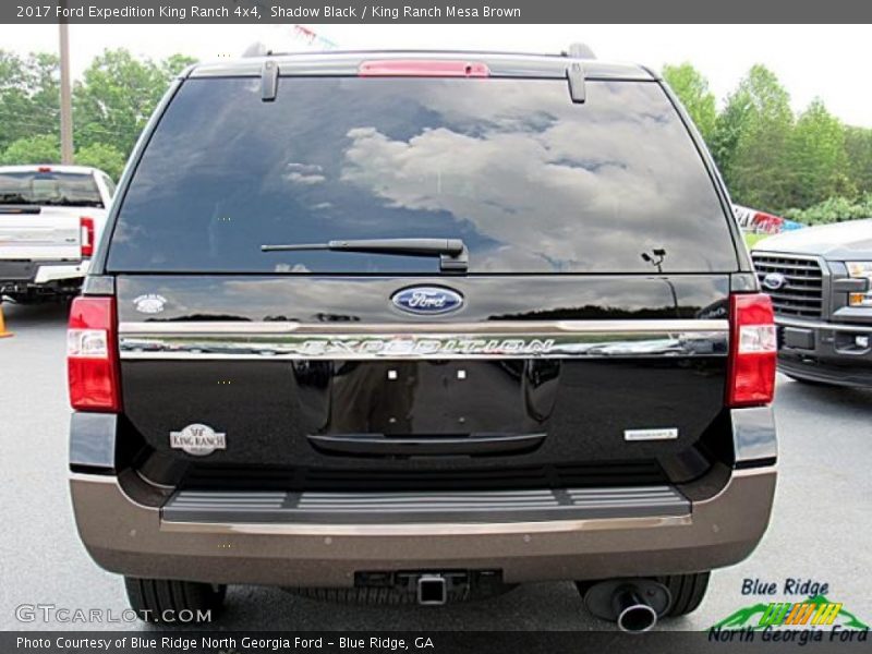 Shadow Black / King Ranch Mesa Brown 2017 Ford Expedition King Ranch 4x4