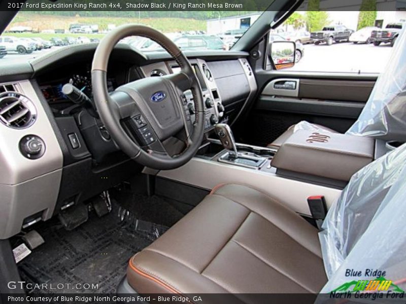 Shadow Black / King Ranch Mesa Brown 2017 Ford Expedition King Ranch 4x4