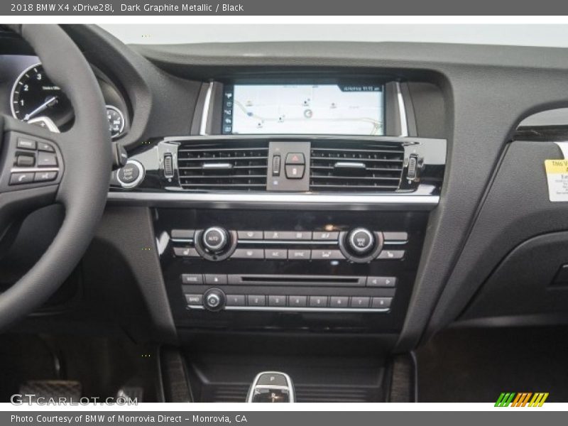 Dark Graphite Metallic / Black 2018 BMW X4 xDrive28i