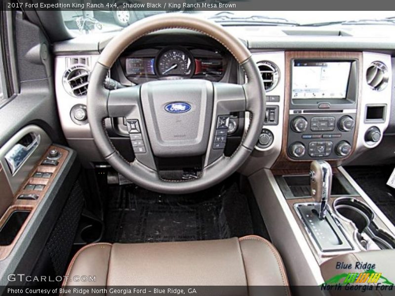 Shadow Black / King Ranch Mesa Brown 2017 Ford Expedition King Ranch 4x4