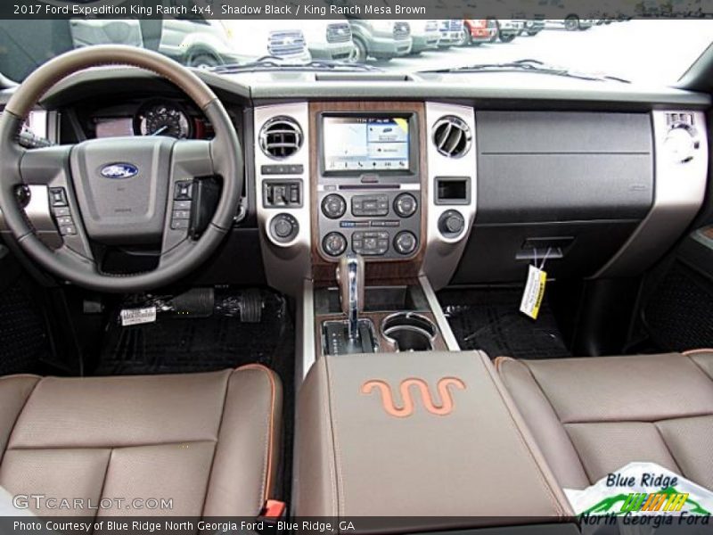 Shadow Black / King Ranch Mesa Brown 2017 Ford Expedition King Ranch 4x4
