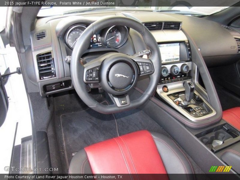 Dashboard of 2015 F-TYPE R Coupe