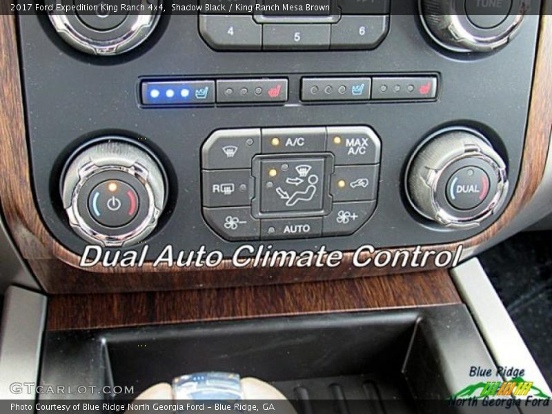 Shadow Black / King Ranch Mesa Brown 2017 Ford Expedition King Ranch 4x4