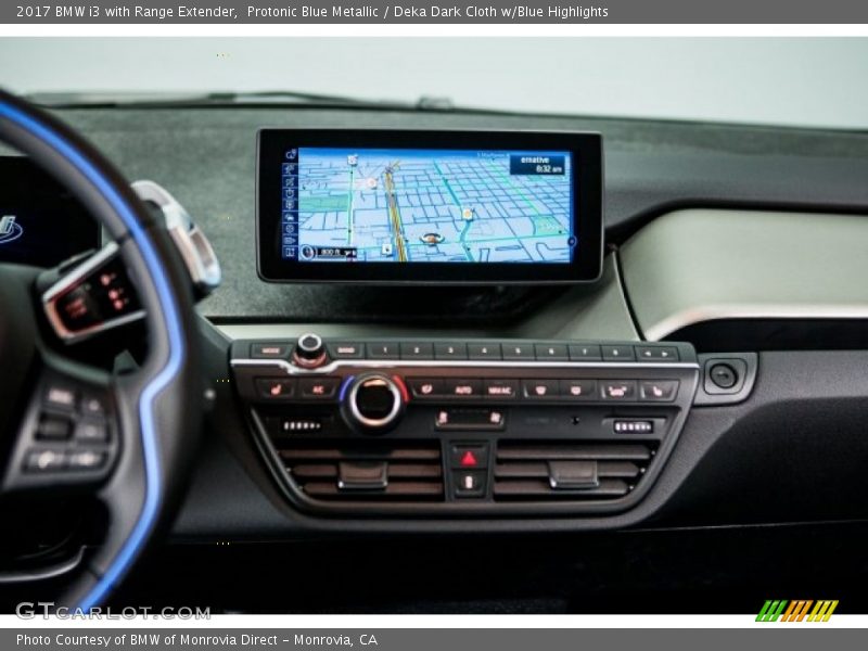 Navigation of 2017 i3 with Range Extender