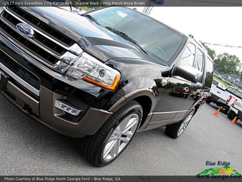 Shadow Black / King Ranch Mesa Brown 2017 Ford Expedition King Ranch 4x4