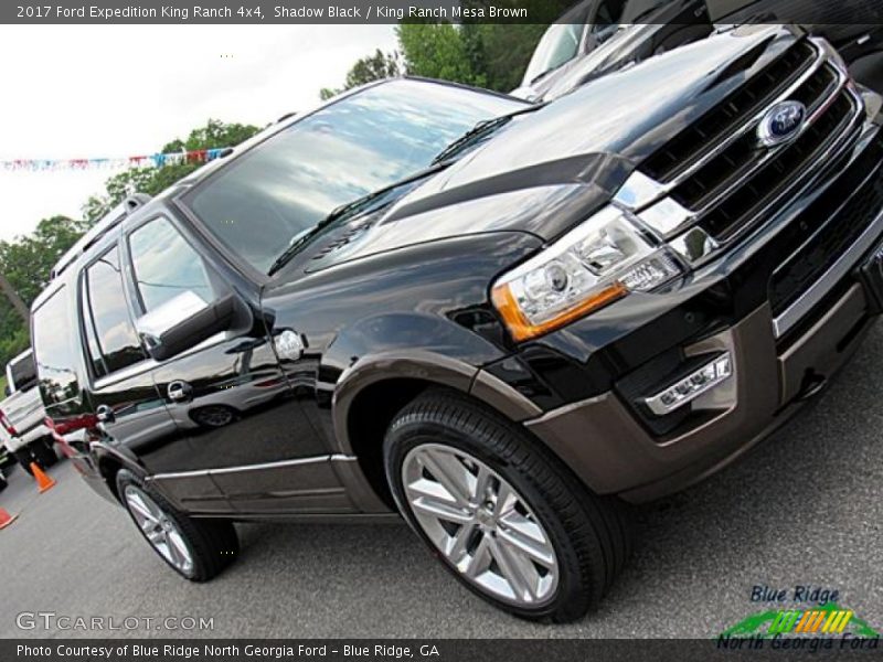 Shadow Black / King Ranch Mesa Brown 2017 Ford Expedition King Ranch 4x4