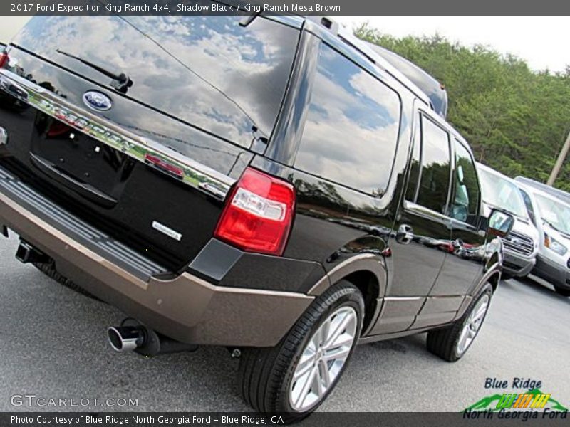 Shadow Black / King Ranch Mesa Brown 2017 Ford Expedition King Ranch 4x4