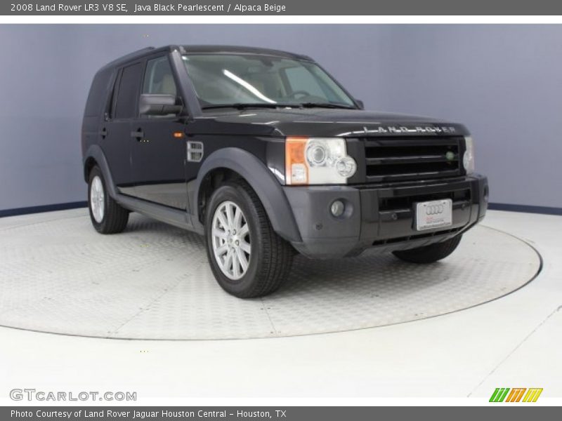 Java Black Pearlescent / Alpaca Beige 2008 Land Rover LR3 V8 SE