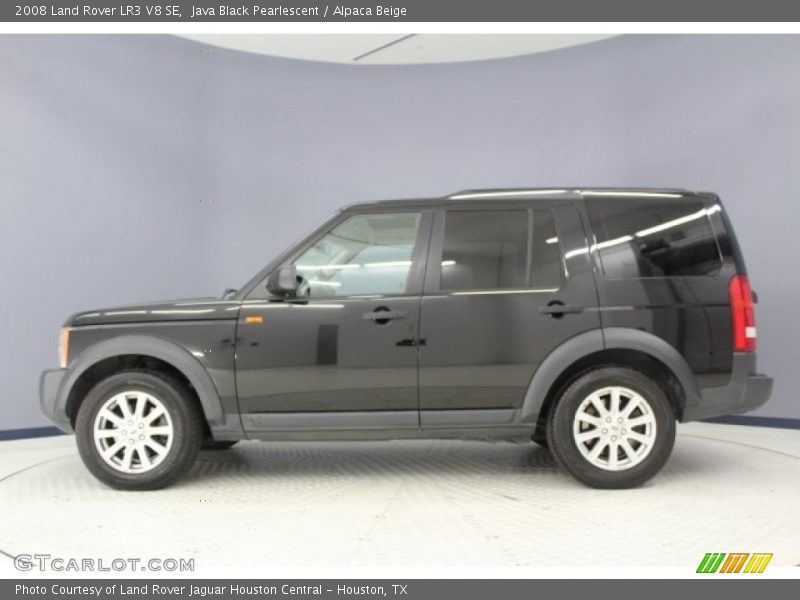 Java Black Pearlescent / Alpaca Beige 2008 Land Rover LR3 V8 SE