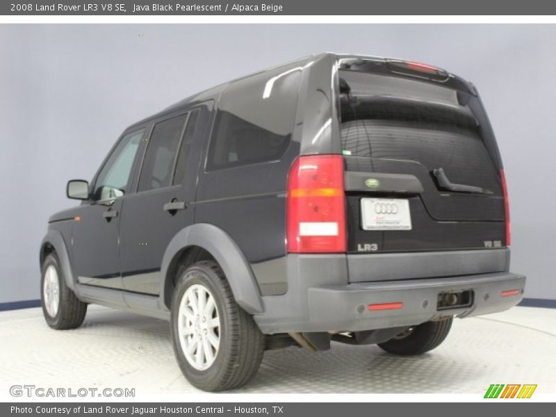 Java Black Pearlescent / Alpaca Beige 2008 Land Rover LR3 V8 SE