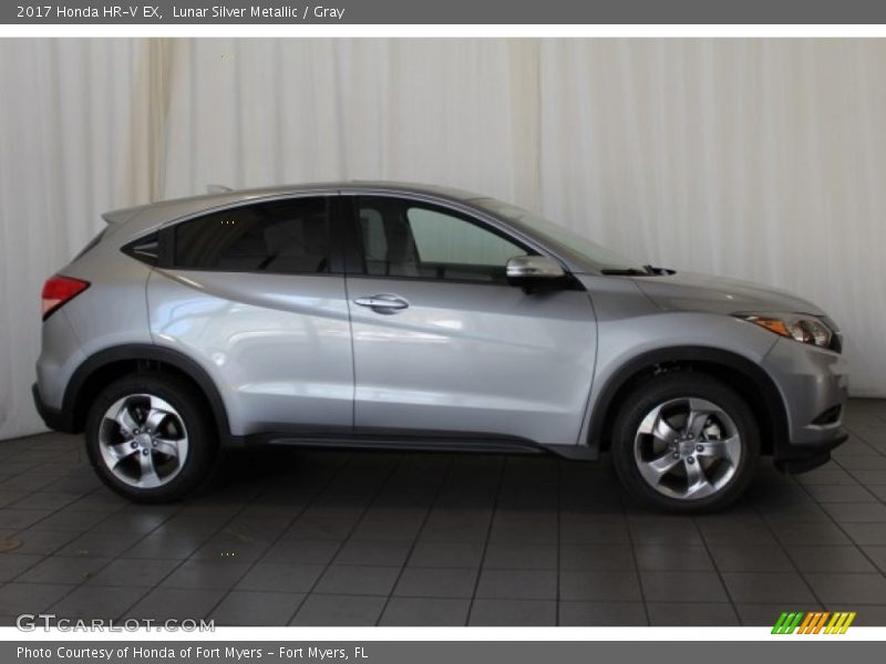 Lunar Silver Metallic / Gray 2017 Honda HR-V EX