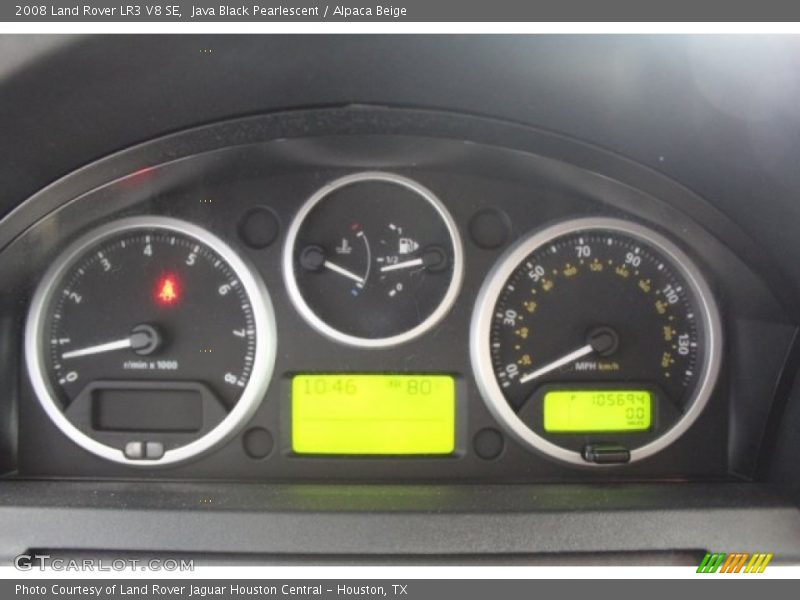 Java Black Pearlescent / Alpaca Beige 2008 Land Rover LR3 V8 SE