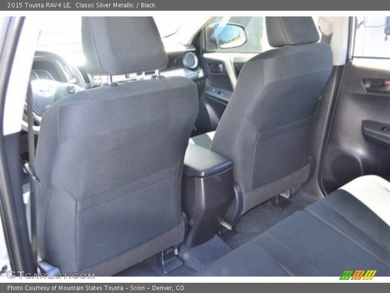 Classic Silver Metallic / Black 2015 Toyota RAV4 LE