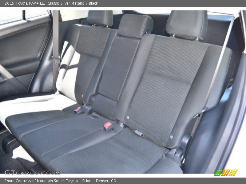 Classic Silver Metallic / Black 2015 Toyota RAV4 LE