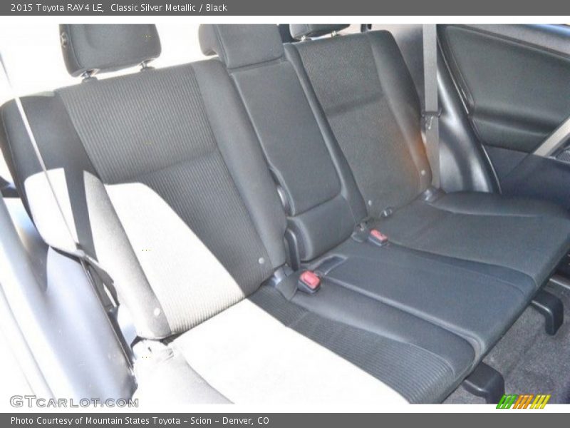 Classic Silver Metallic / Black 2015 Toyota RAV4 LE
